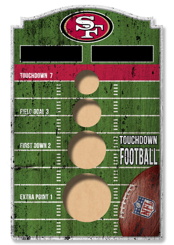 Fan Creations Gameday Games San Francisco 49ers Bean Bag Toss